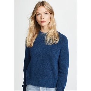 3.1 Phillip Lim Inset Pullover Sweater in Blue